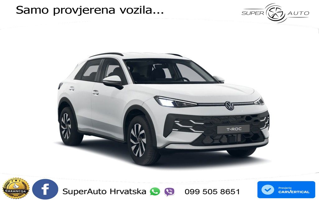Volkswagen T-Roc 1.5 eTSI (116 KS)  DSG LED+GR SJED+ACC