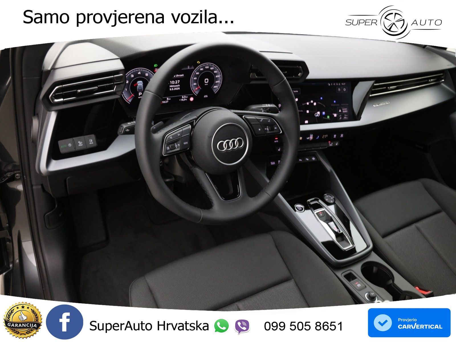 Audi A3 Sportback 40 TFSI (204 KS) quattro S tronic S line LED+GR SJED+ACC
