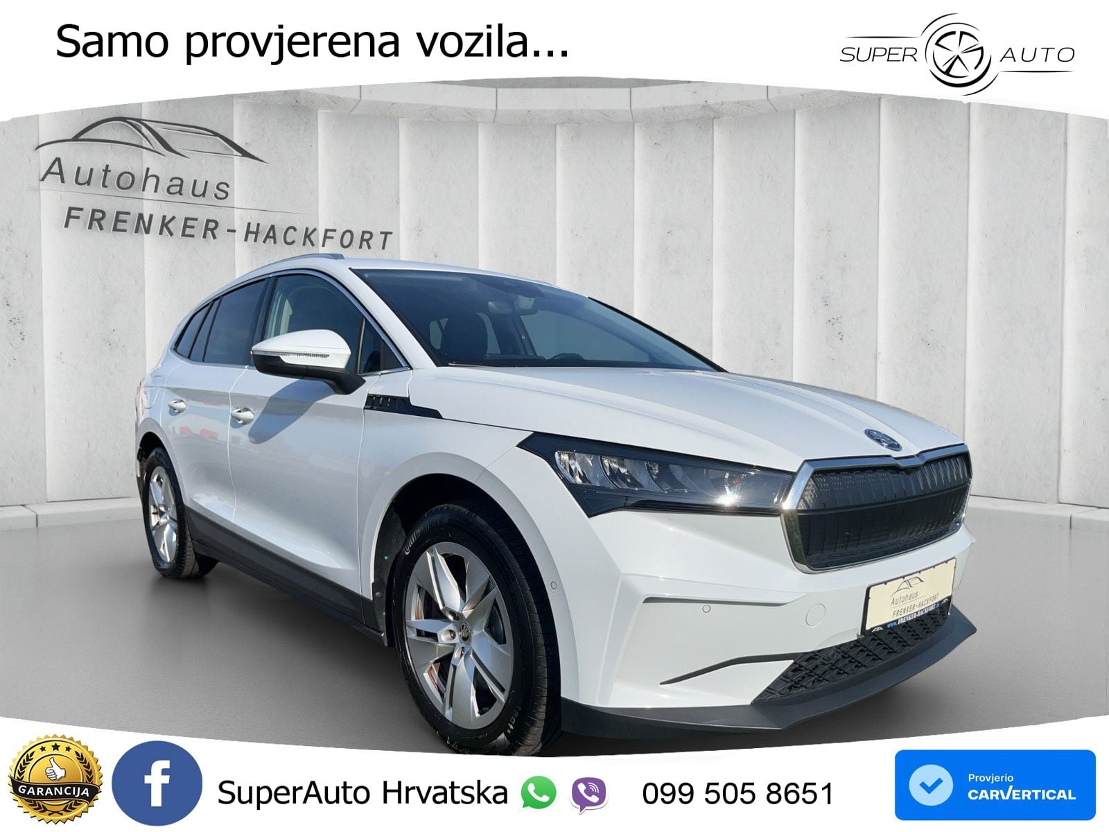 Škoda Enyaq iV 80 82 kWh (204 KS) Loft LED+GR SJED+ACC