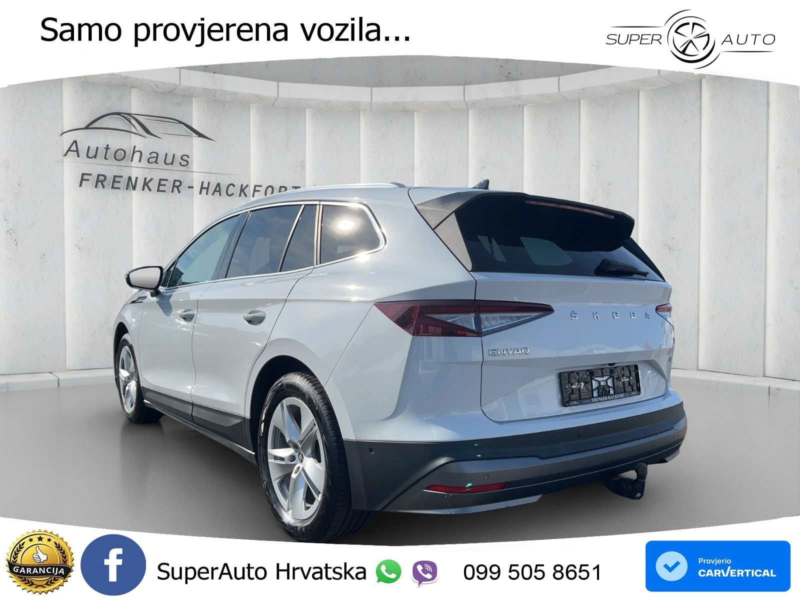 Škoda Enyaq iV 80 82 kWh (204 KS) Loft LED+GR SJED+ACC