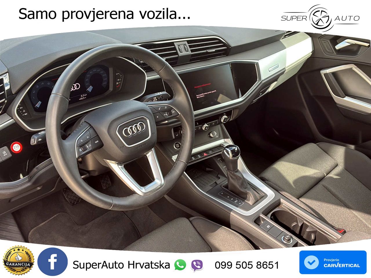 Audi Q3 35 TFSI (150 KS) S tronic advanced LED+GR SJED+ACC