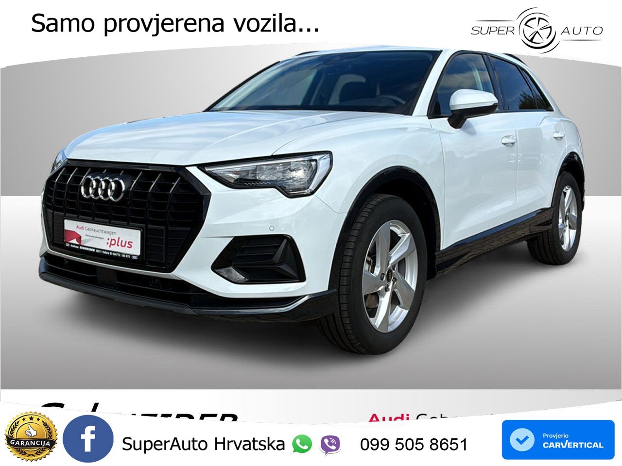 Audi Q3 35 TFSI (150 KS) S tronic advanced LED+GR SJED+ACC
