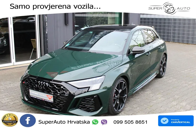 Audi RS3 Sedan 2.5 TFSI (400 KS) quattro S tronic LED+GR SJED+ACC