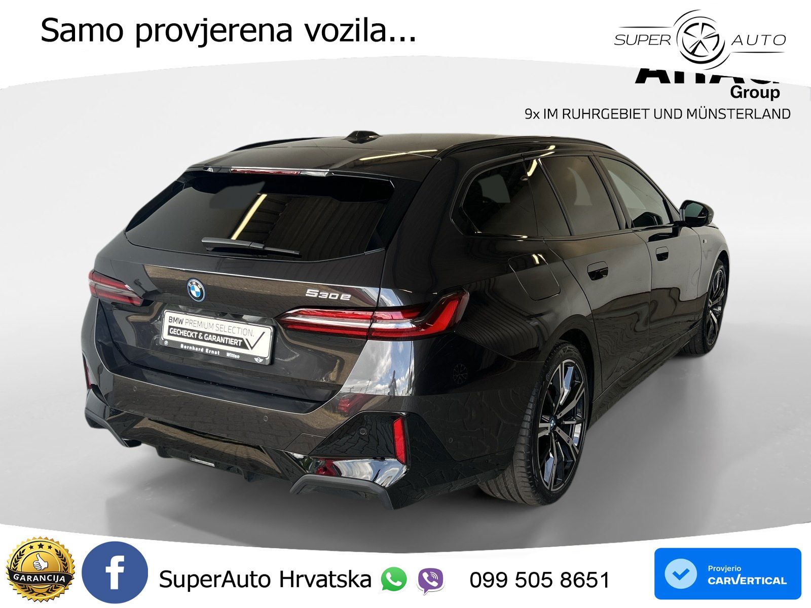 BMW 530e Touring (299 KS) Steptronic M Sport LED+GR SJED+ACC
