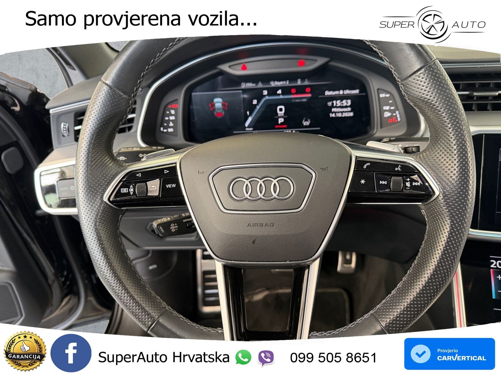 Audi A6 40 TDI (204 KS) S tronic MATRIX+GR SJED+KAM