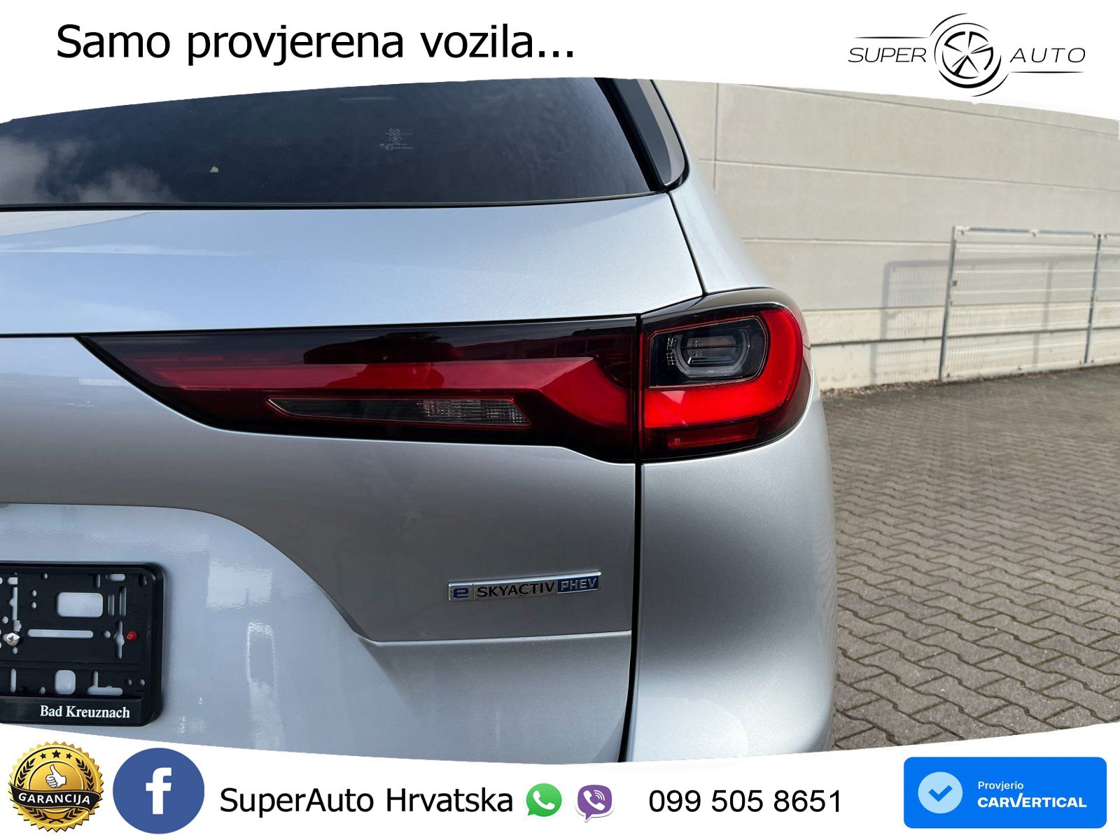 Mazda CX-60 2.5 e-Skyactiv (328 KS) AWD Automatic LED+GR SJED+ACC