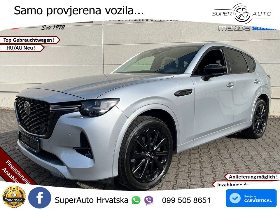 Mazda CX-60 2.5 e-Skyactiv (328 KS) AWD Automatic LED+GR SJED+ACC