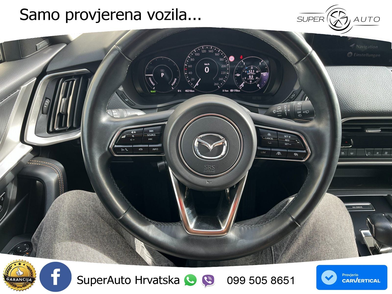 Mazda CX-60 2.5 e-Skyactiv (328 KS) AWD Automatic LED+GR SJED+ACC