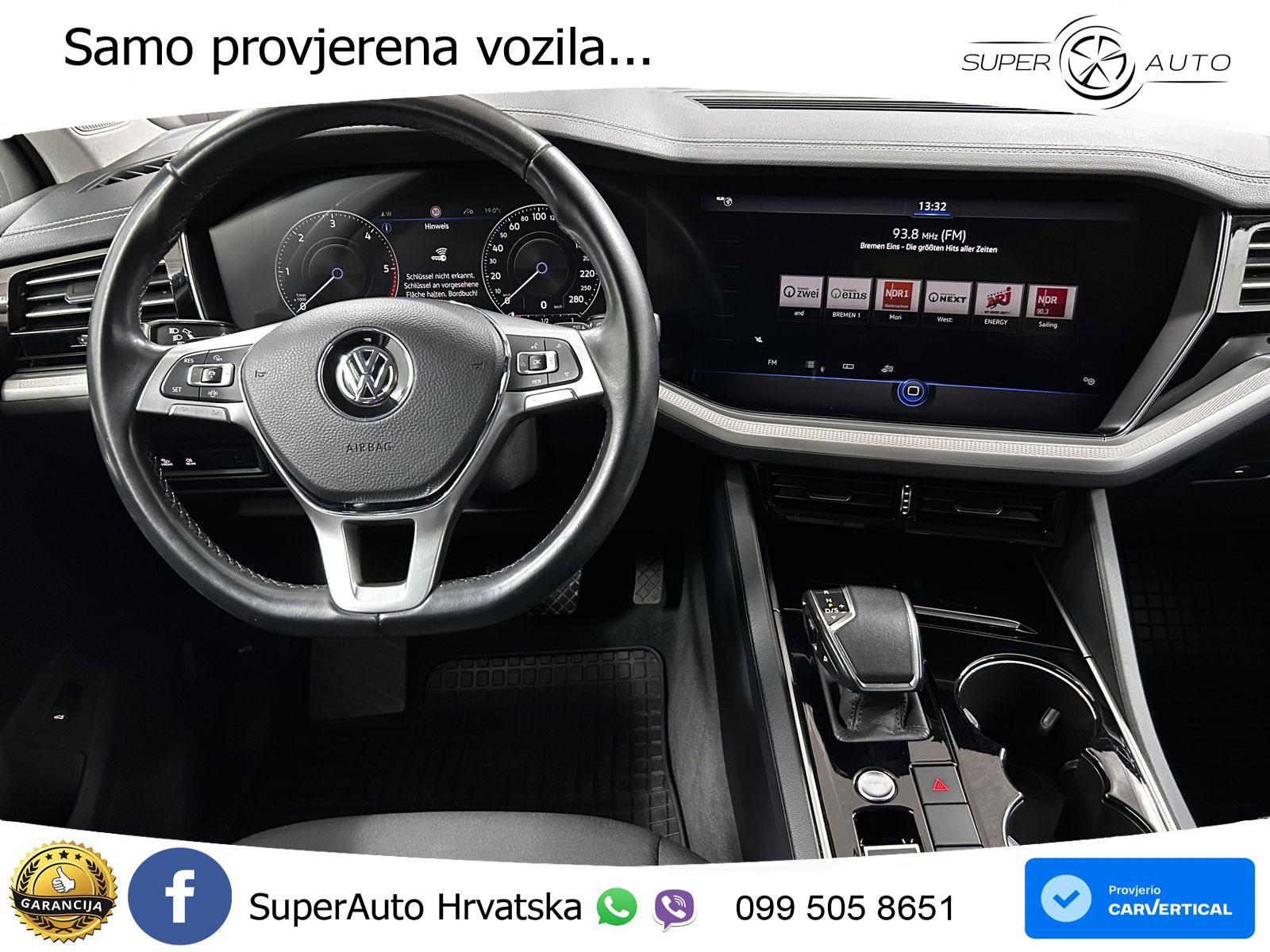 Volkswagen Touareg 3.0 V6 TDI (231 KS) 4MOTION Tiptronic LED+GR SJED+ACC