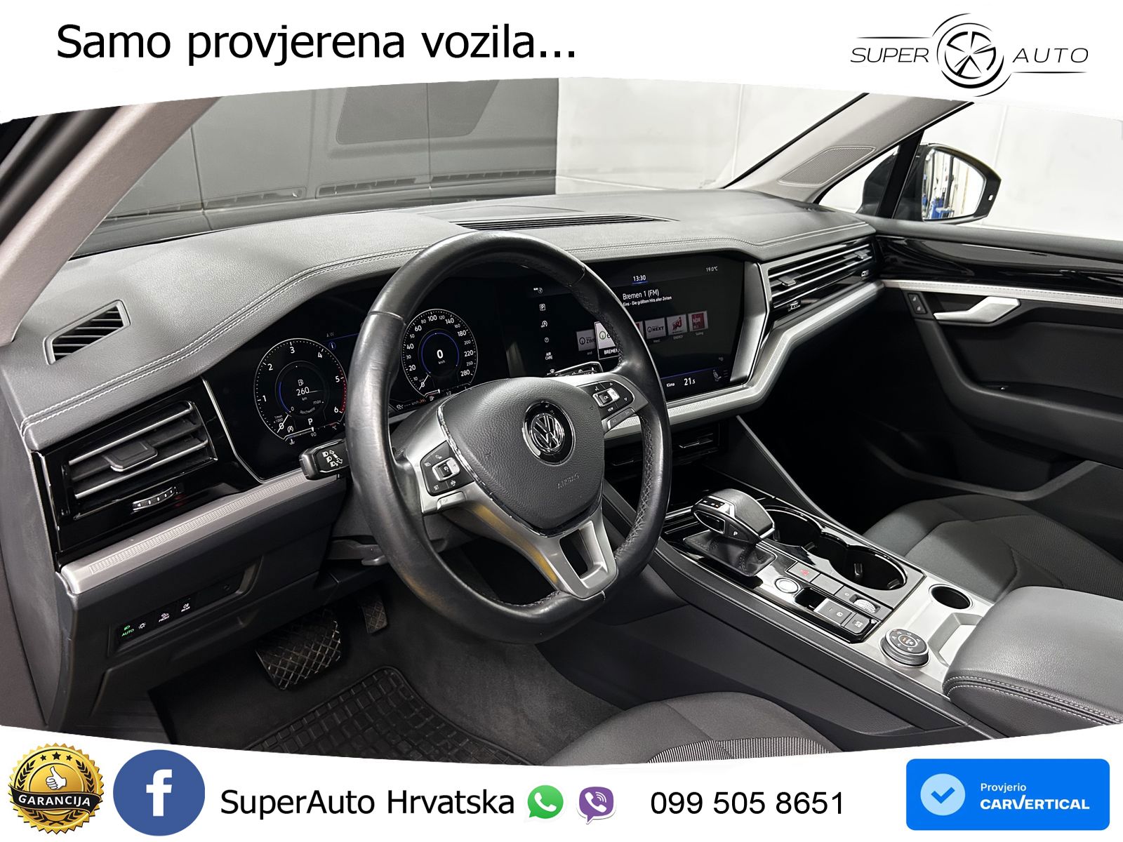 Volkswagen Touareg 3.0 V6 TDI (231 KS) 4MOTION Tiptronic LED+GR SJED+ACC