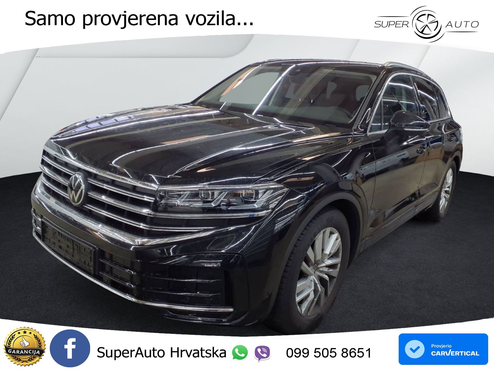Volkswagen Touareg 3.0 V6 TDI (231 KS) 4MOTION Tiptronic ZRAČNI+ACC+GR SJED+KAM