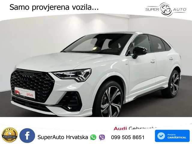 Audi Q3 Sportback 40 TFSI (190 KS) quattro S tronic S line LED+GR SJED+ACC