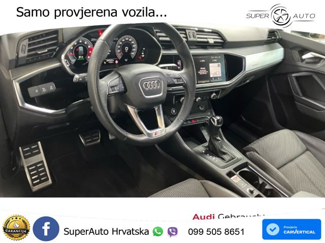 Audi Q3 Sportback 40 TFSI (190 KS) quattro S tronic S line LED+GR SJED+ACC