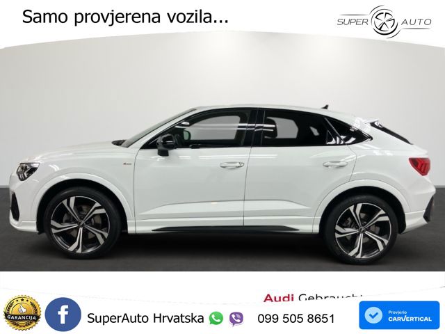 Audi Q3 Sportback 40 TFSI (190 KS) quattro S tronic S line LED+GR SJED+ACC