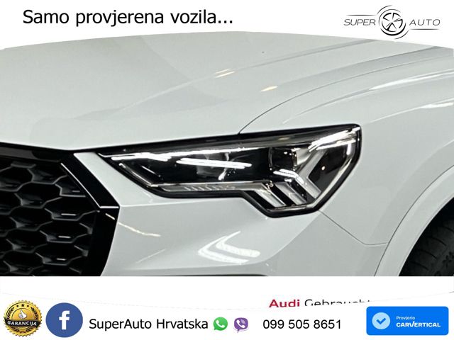 Audi Q3 Sportback 40 TFSI (190 KS) quattro S tronic S line LED+GR SJED+ACC
