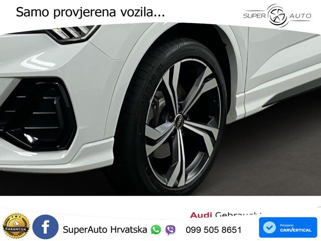 Audi Q3 Sportback 40 TFSI (190 KS) quattro S tronic S line LED+GR SJED+ACC