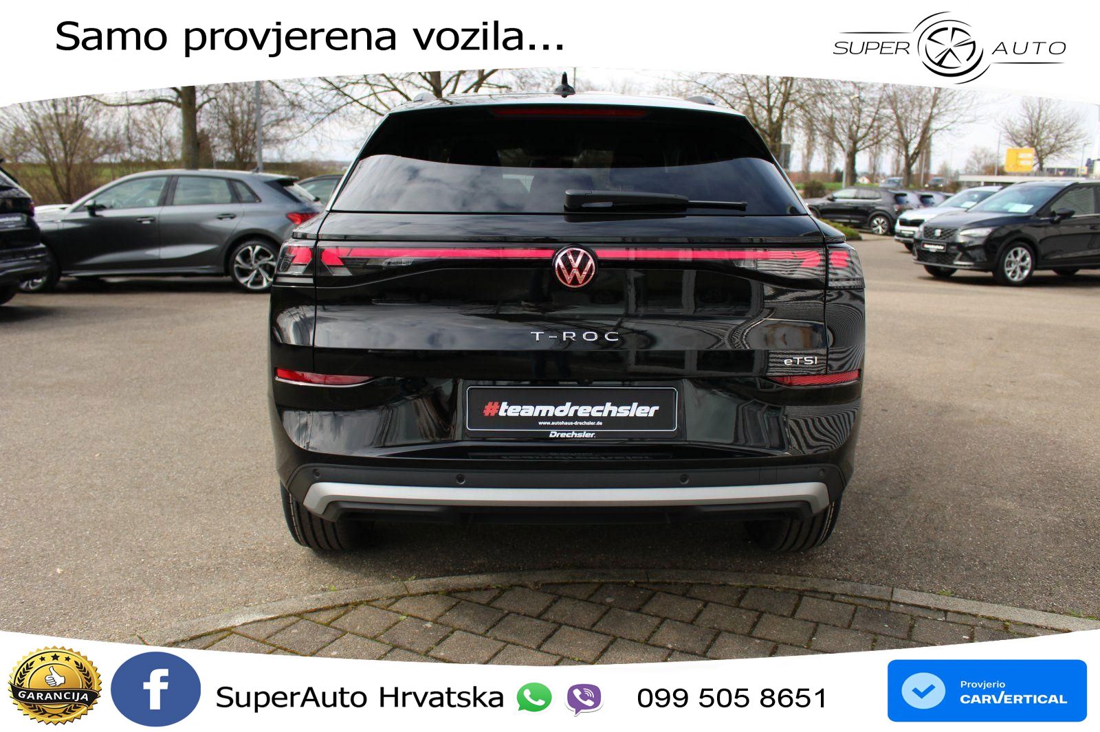 Volkswagen T-Roc II 1.5 eTSI (150 KS)  DSG LED+GR SJED+ACC