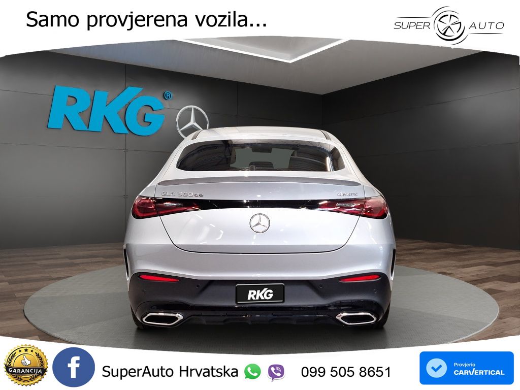 Mercedes GLC Coupe 300de (333 KS) 4MATIC 9G-TRONIC AMG ACC+GR SJED+360+PANO