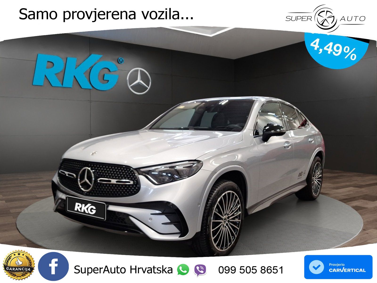Mercedes GLC Coupe 300de (333 KS) 4MATIC 9G-TRONIC AMG ACC+GR SJED+360+PANO