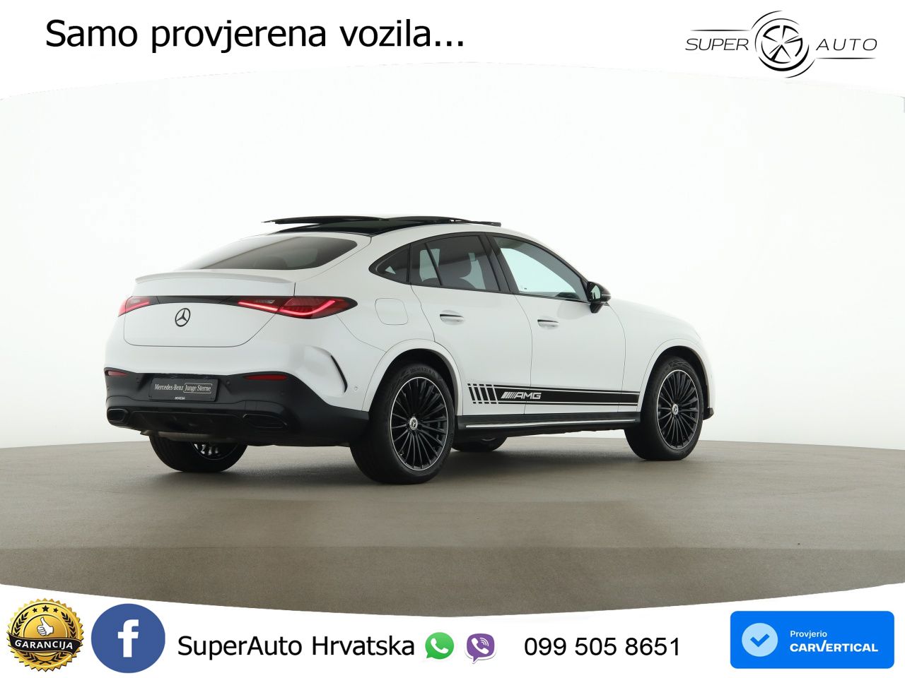Mercedes GLC Coupe 450d (367 KS) 4MATIC 9G-TRONIC AMG ACC+HEAD+GR SJED+360+PANO