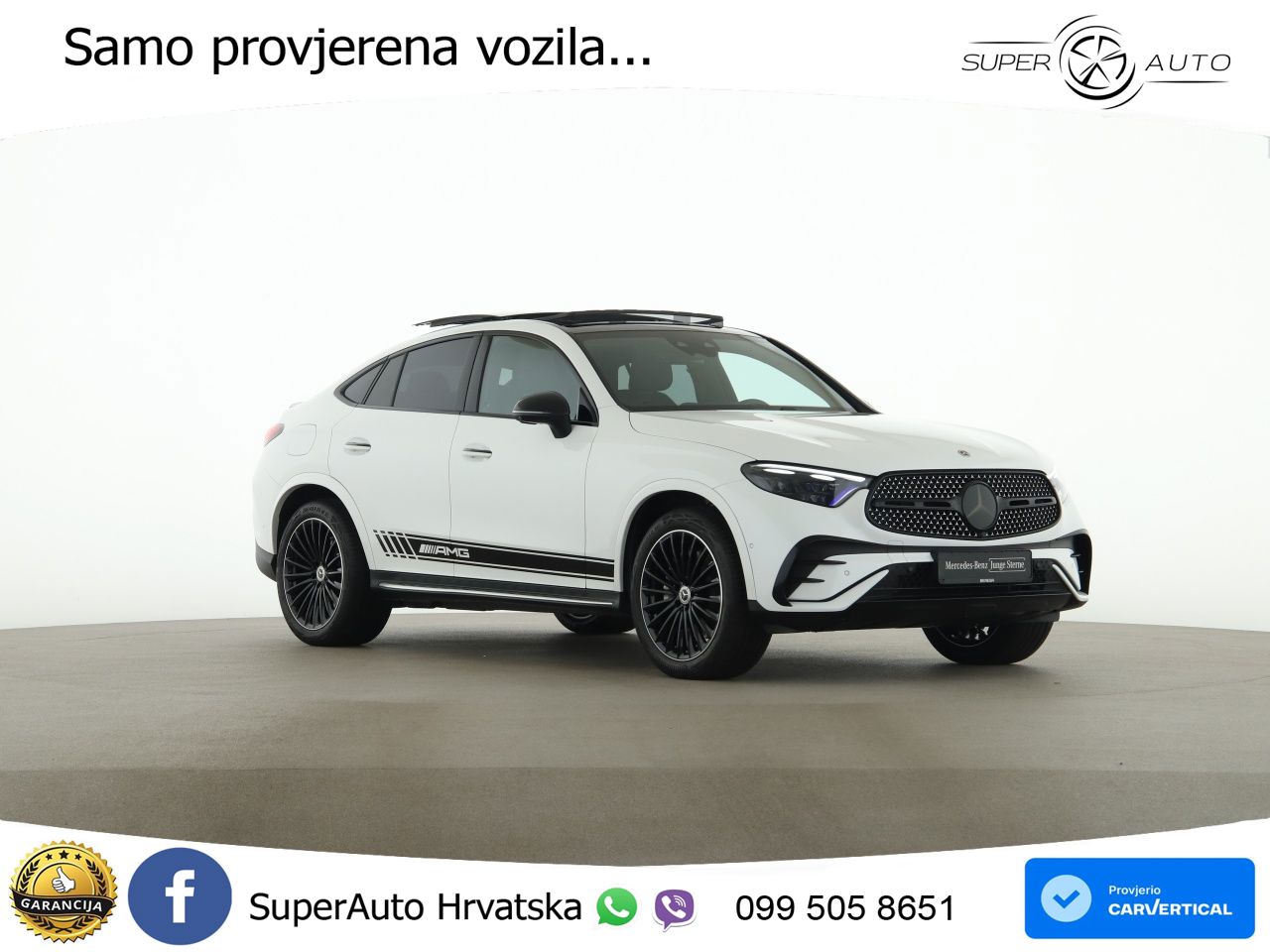 Mercedes GLC Coupe 450d (367 KS) 4MATIC 9G-TRONIC AMG ACC+HEAD+GR SJED+360+PANO