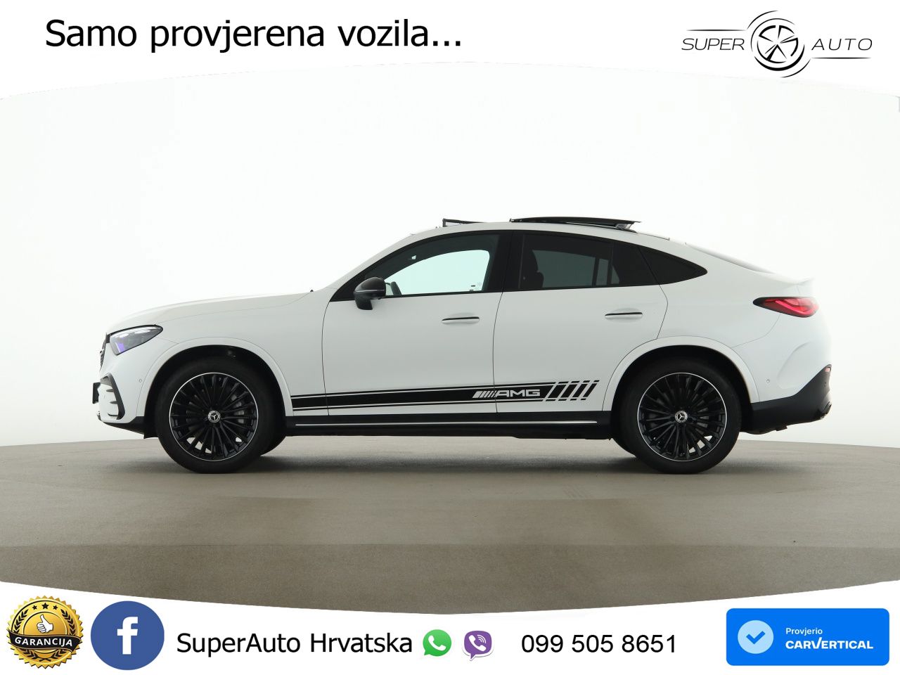 Mercedes GLC Coupe 450d (367 KS) 4MATIC 9G-TRONIC AMG ACC+HEAD+GR SJED+360+PANO