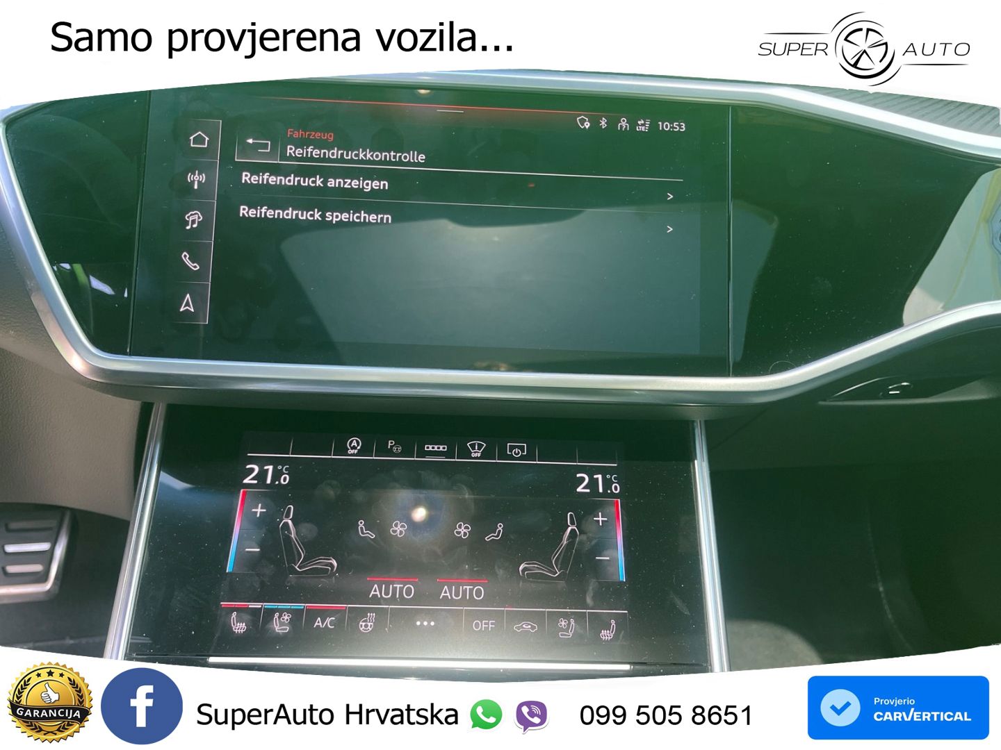 Audi RS6 Avant 4.0 TFSI V8 (600 KS) quattro Tiptronic ZRAČNI+ACC+GR SJED+KAM+PANO