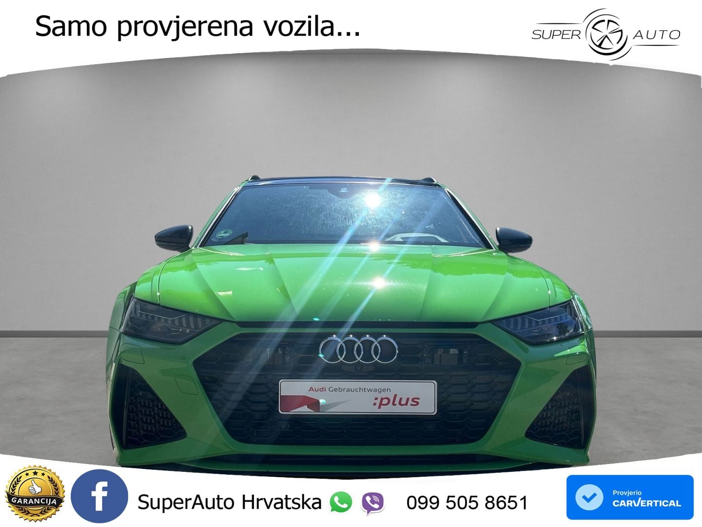 Audi RS6 Avant 4.0 TFSI V8 (600 KS) quattro Tiptronic ZRAČNI+ACC+GR SJED+KAM+PANO