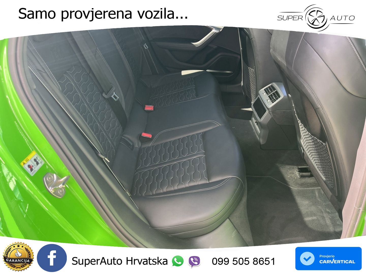 Audi RS6 Avant 4.0 TFSI V8 (600 KS) quattro Tiptronic ZRAČNI+ACC+GR SJED+KAM+PANO