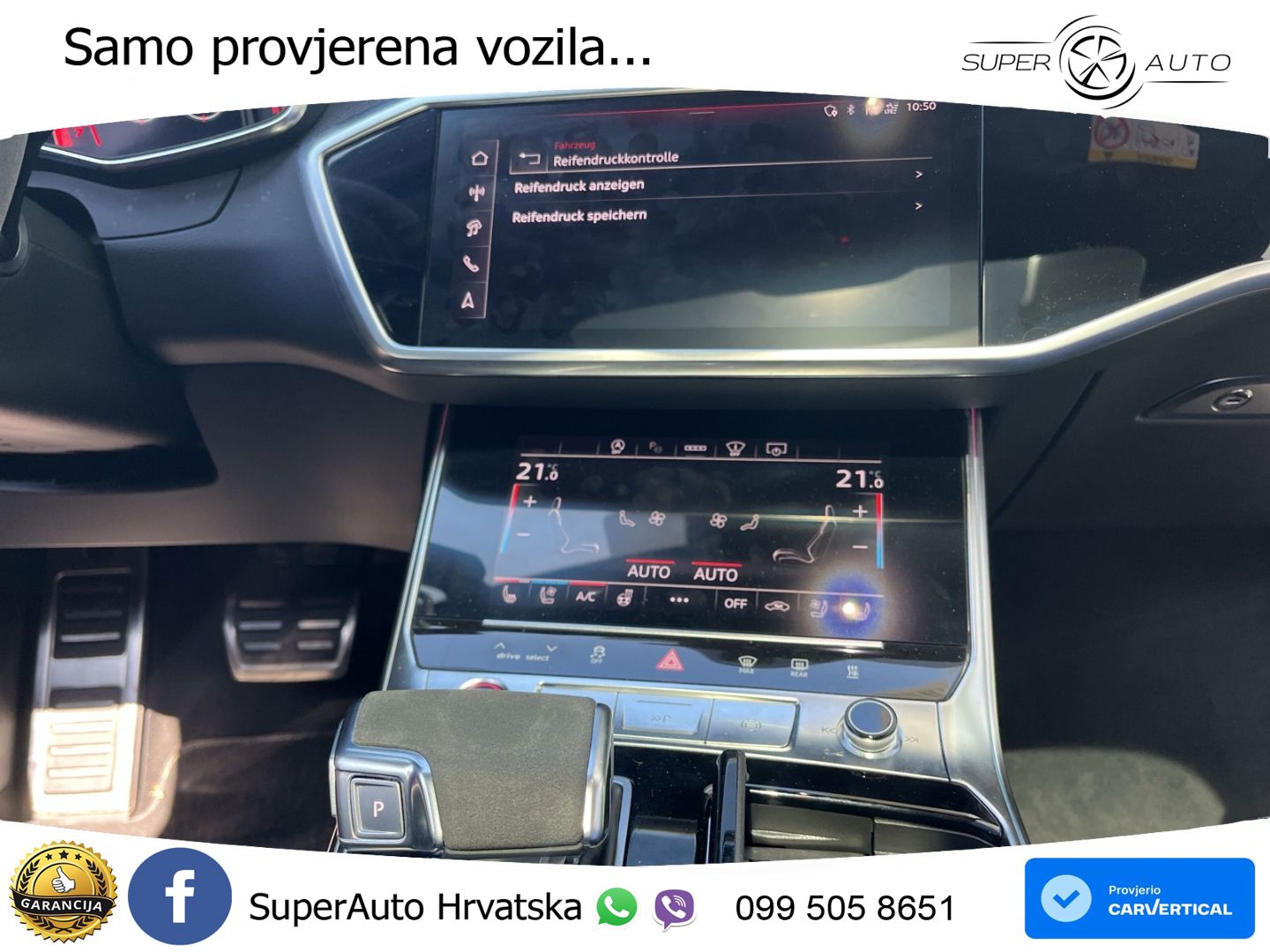 Audi RS6 Avant 4.0 TFSI V8 (600 KS) quattro Tiptronic ZRAČNI+ACC+GR SJED+KAM+PANO