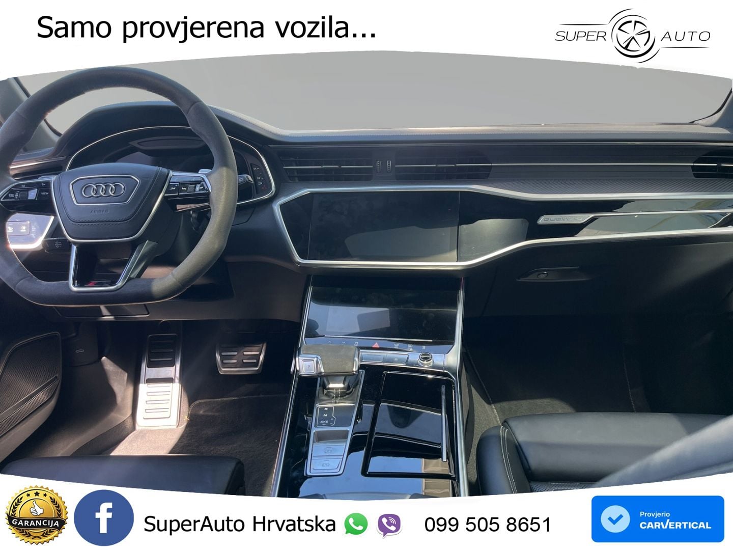 Audi RS6 Avant 4.0 TFSI V8 (600 KS) quattro Tiptronic ZRAČNI+ACC+GR SJED+KAM+PANO