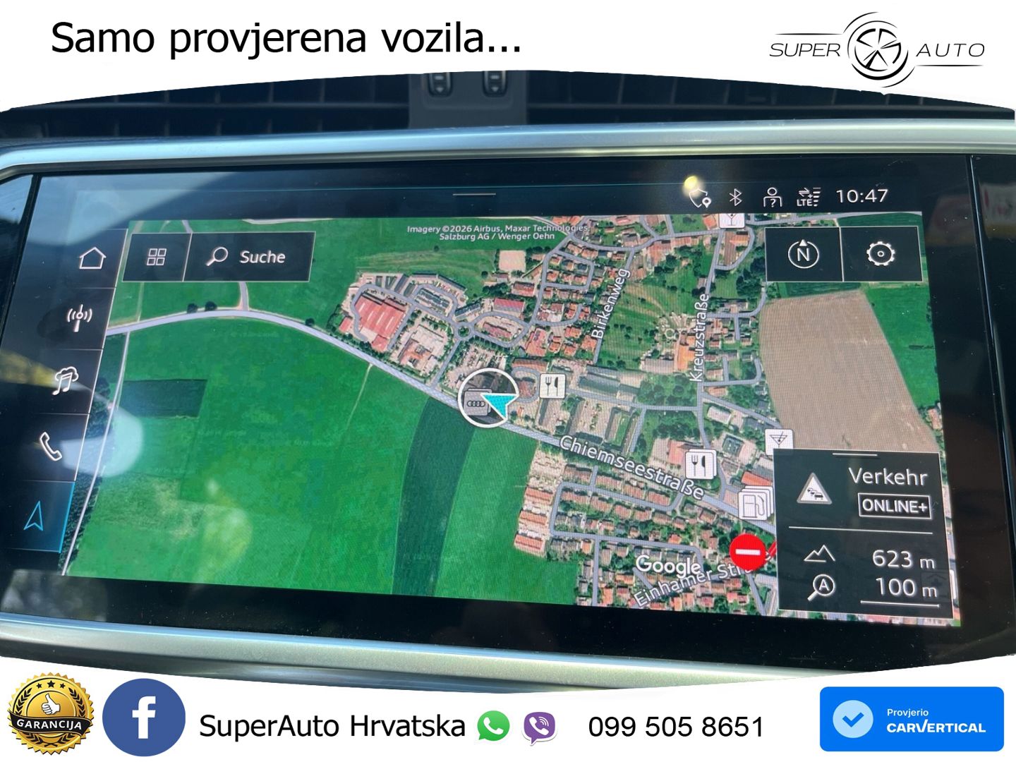 Audi RS6 Avant 4.0 TFSI V8 (600 KS) quattro Tiptronic ZRAČNI+ACC+GR SJED+KAM+PANO