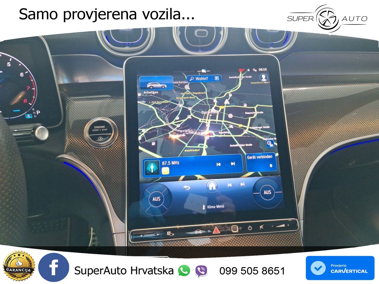 Mercedes GLC 200 (204 KS) 4MATIC 9G-TRONIC AMG LED+GR SJED+ACC