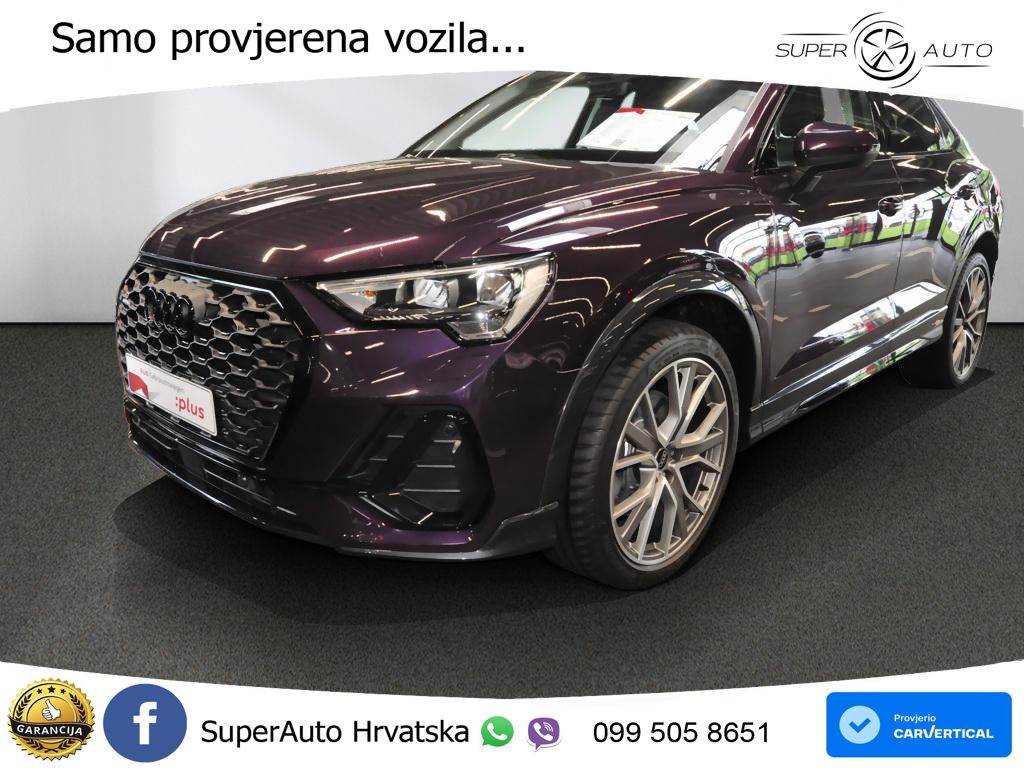 Audi Q3 Sportback 40 TDI (200 KS) quattro S tronic S line