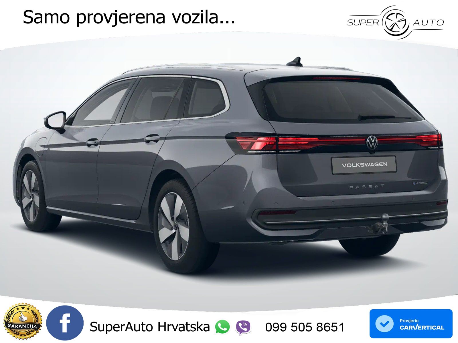 Volkswagen Passat Variant 1.5 TSI (204 KS) eHybrid DSG Business LED+GR SJED+ACC