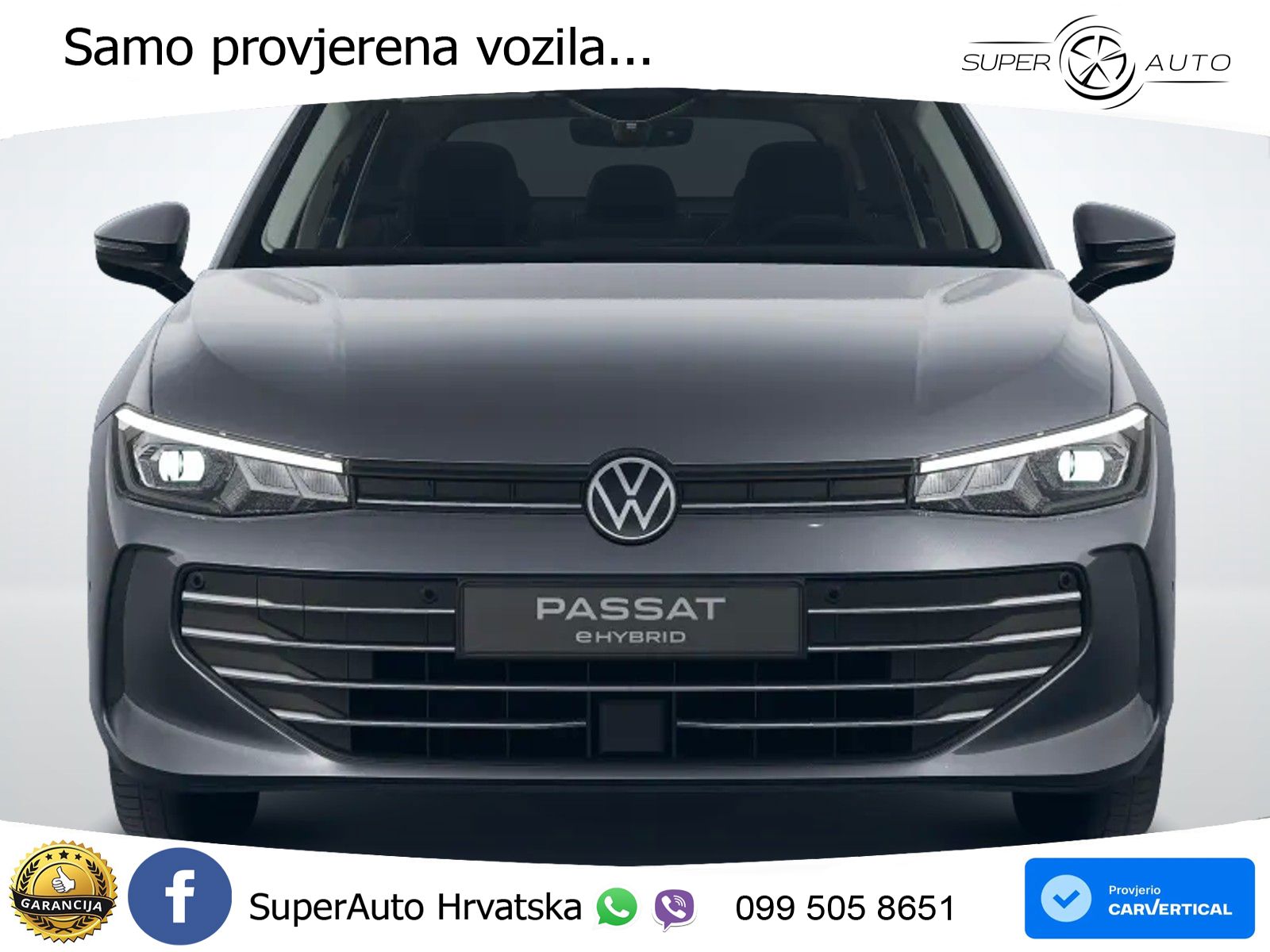 Volkswagen Passat Variant 1.5 TSI (204 KS) eHybrid DSG Business LED+GR SJED+ACC
