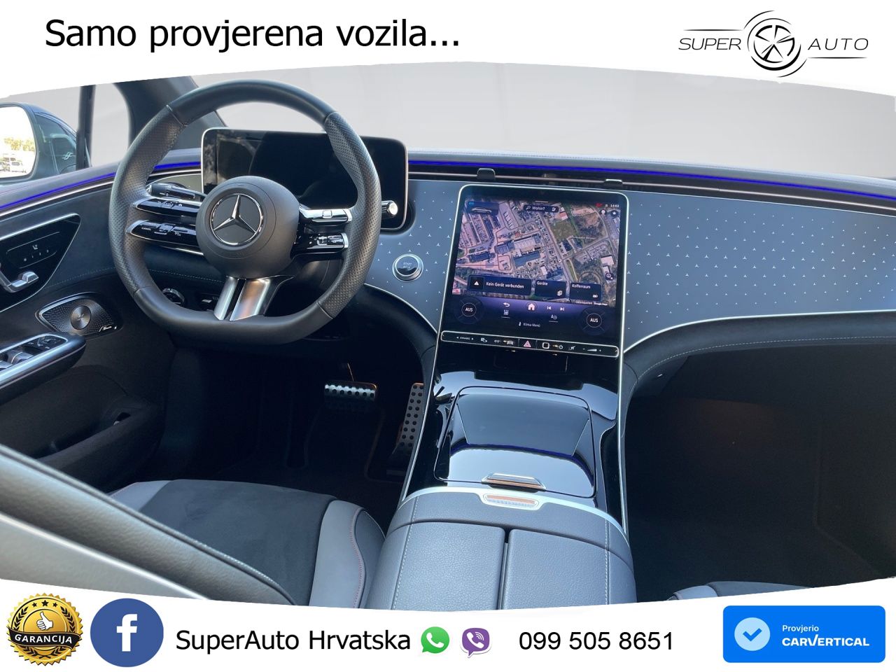 Mercedes EQE 350 98 kWh (292 KS) 4MATIC AMG LED+GR SJED+ACC