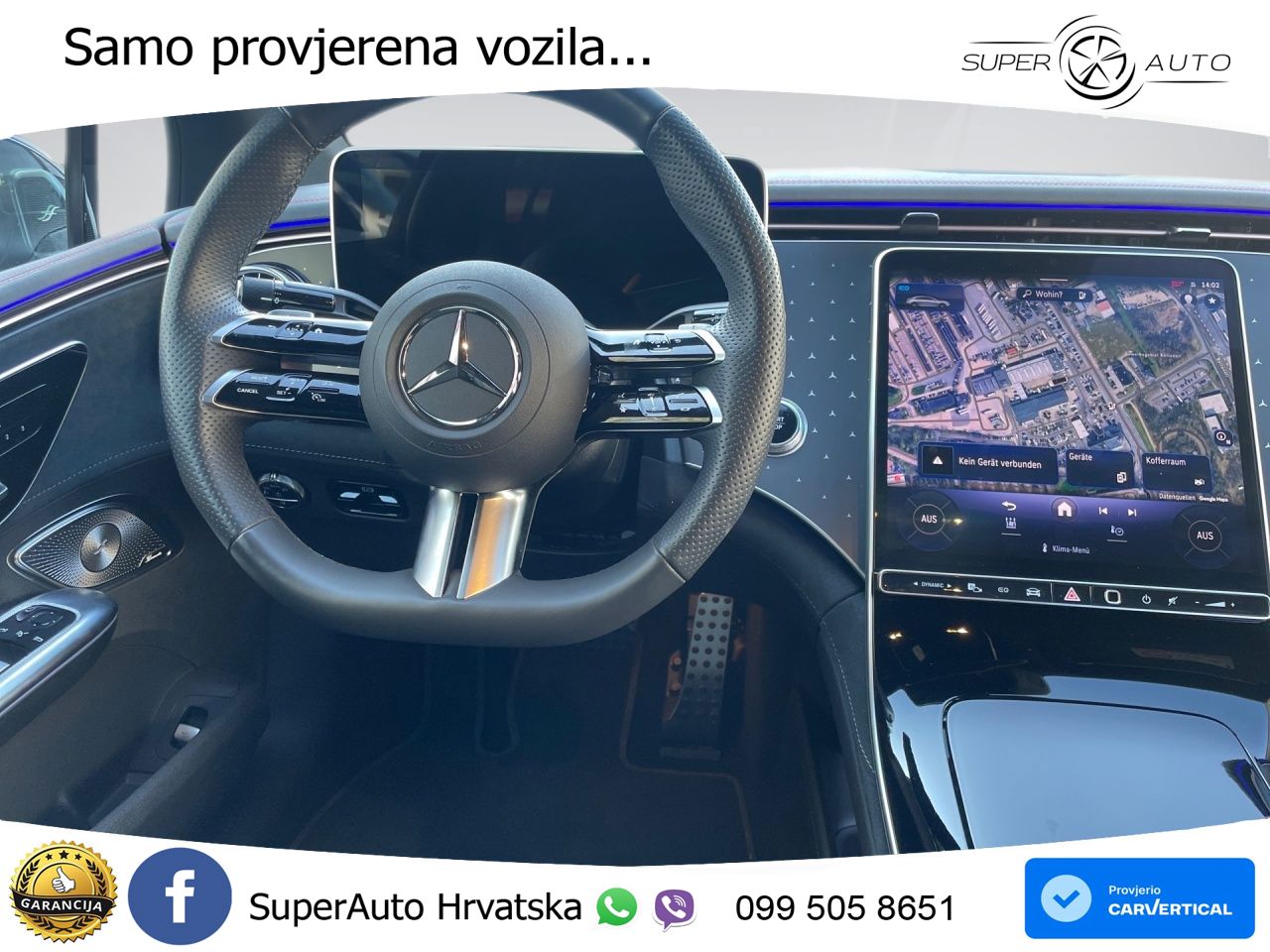 Mercedes EQE 350 98 kWh (292 KS) 4MATIC AMG LED+GR SJED+ACC