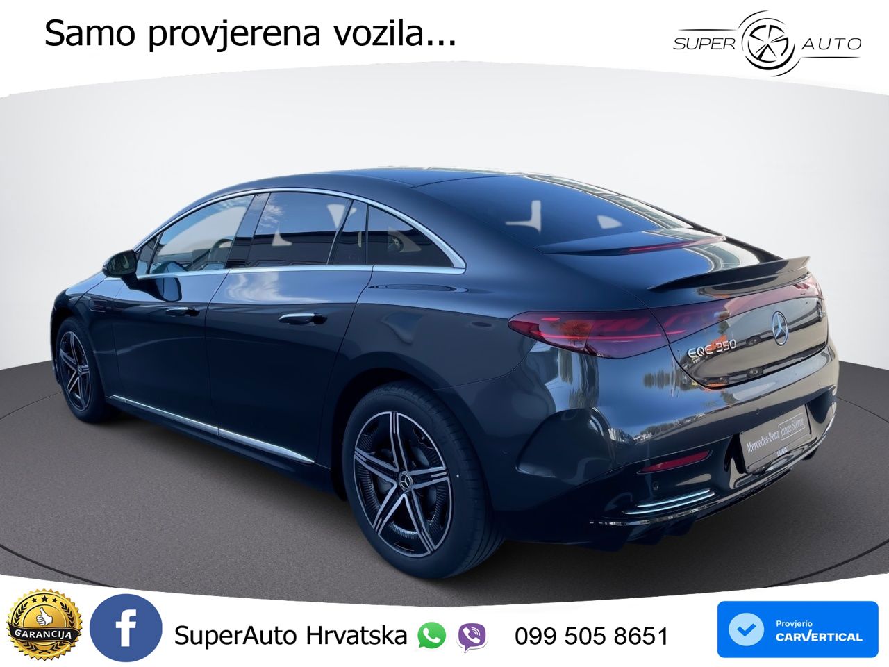 Mercedes EQE 350 98 kWh (292 KS) 4MATIC AMG LED+GR SJED+ACC
