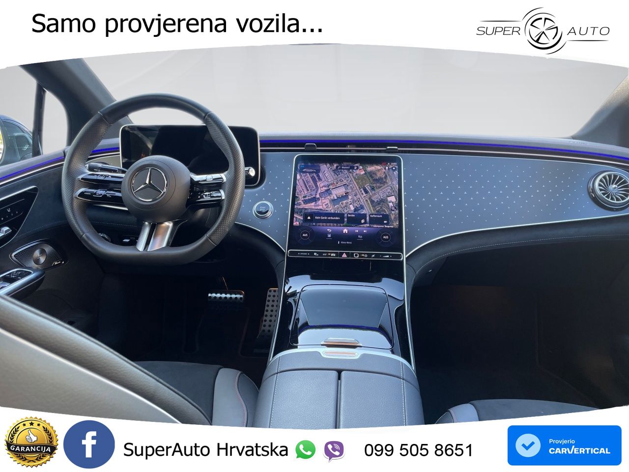 Mercedes EQE 350 98 kWh (292 KS) 4MATIC AMG LED+GR SJED+ACC