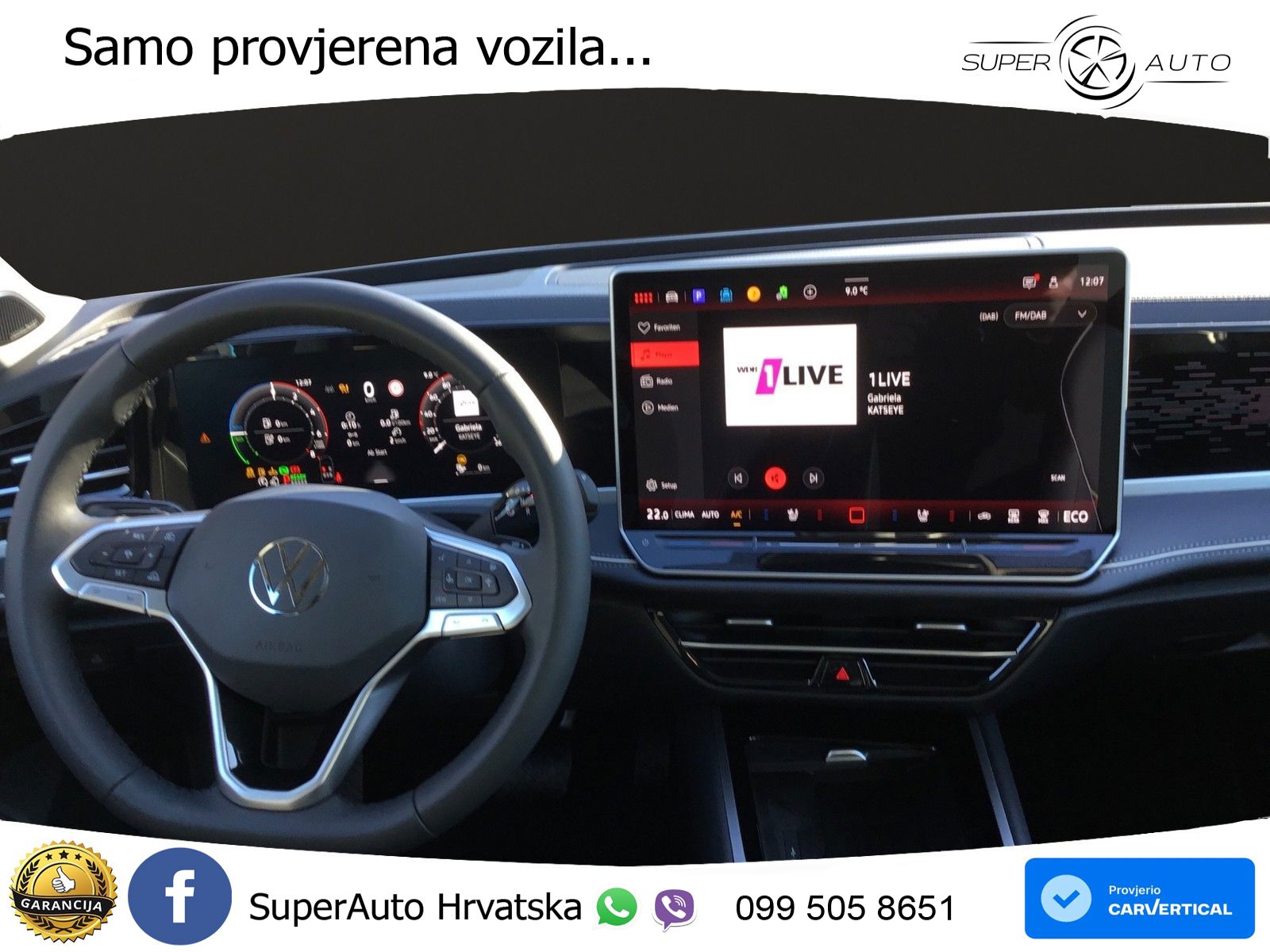 Volkswagen Passat Variant 1.5 TSI (204 KS) eHybrid DSG Elegance LED+GR SJED+ACC