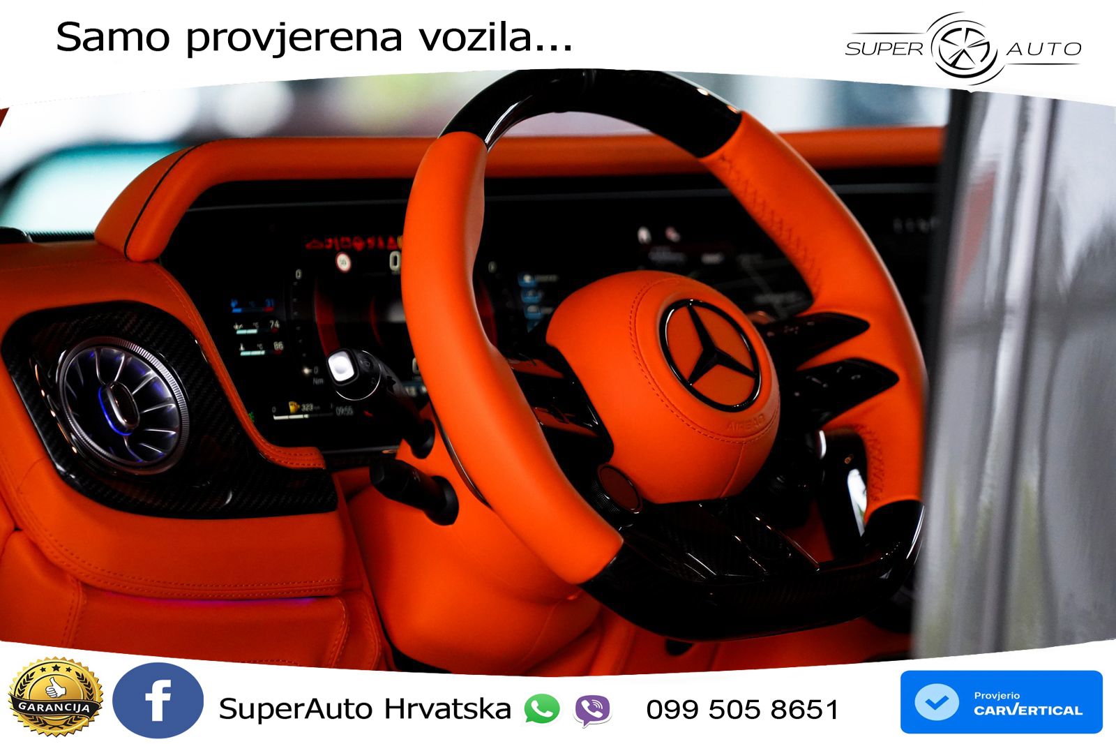 Mercedes AMG G 63 Long V8 (585 KS) 4MATIC 9G-TRONIC AMG SPEEDSHIFT TCT Brabus LED+GR SJED+ACC