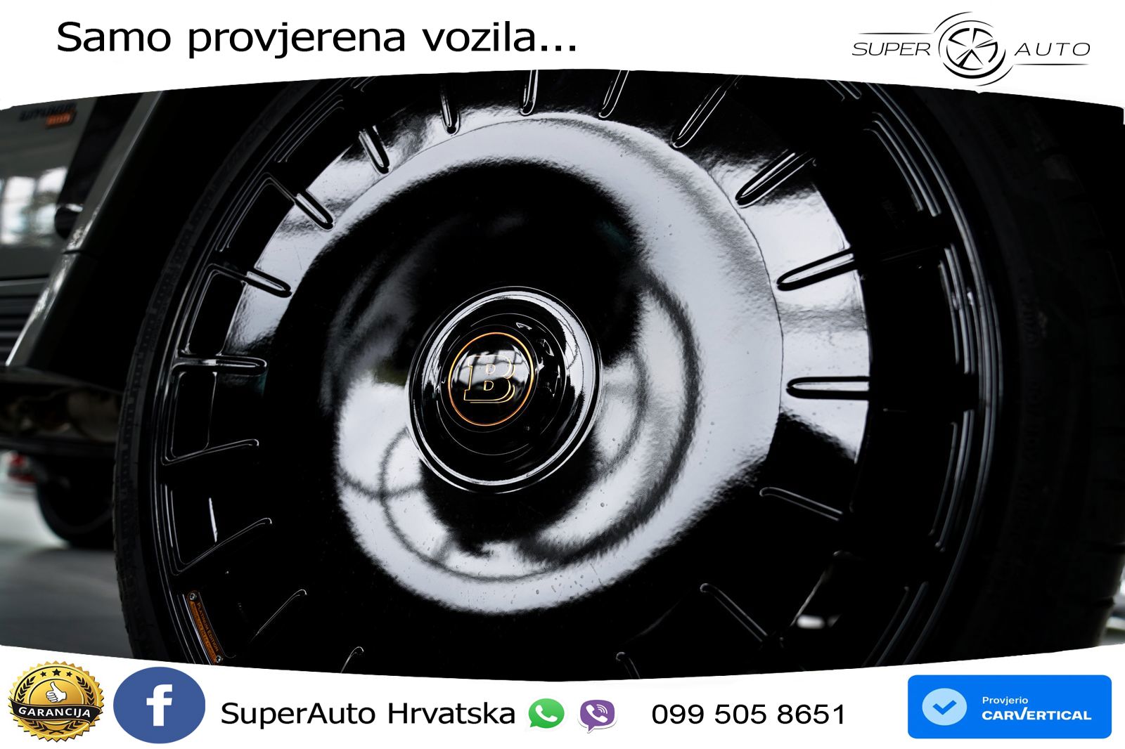 Mercedes AMG G 63 Long V8 (585 KS) 4MATIC 9G-TRONIC AMG SPEEDSHIFT TCT Brabus LED+GR SJED+ACC
