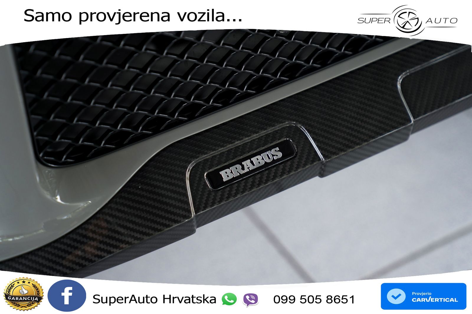 Mercedes AMG G 63 Long V8 (585 KS) 4MATIC 9G-TRONIC AMG SPEEDSHIFT TCT Brabus LED+GR SJED+ACC