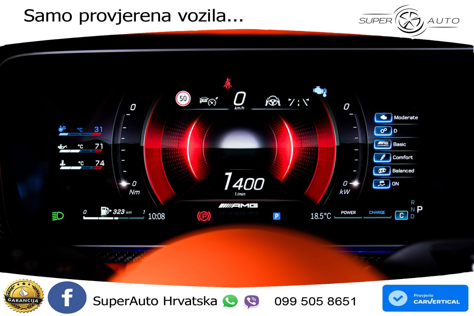 Mercedes AMG G 63 Long V8 (585 KS) 4MATIC 9G-TRONIC AMG SPEEDSHIFT TCT Brabus LED+GR SJED+ACC