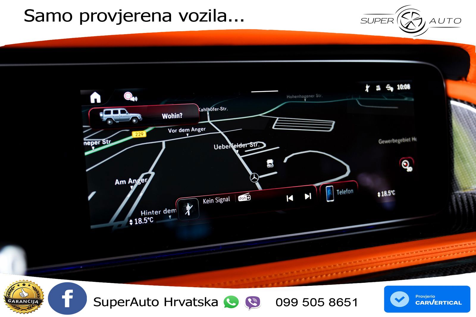 Mercedes AMG G 63 Long V8 (585 KS) 4MATIC 9G-TRONIC AMG SPEEDSHIFT TCT Brabus LED+GR SJED+ACC