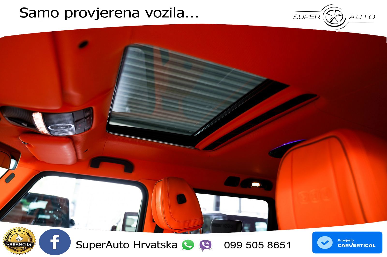 Mercedes AMG G 63 Long V8 (585 KS) 4MATIC 9G-TRONIC AMG SPEEDSHIFT TCT Brabus LED+GR SJED+ACC