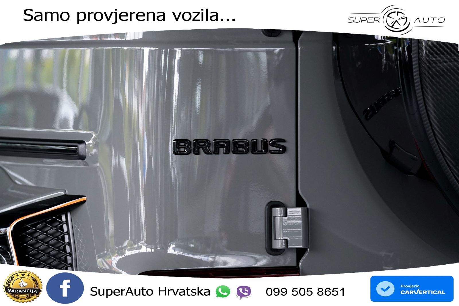 Mercedes AMG G 63 Long V8 (585 KS) 4MATIC 9G-TRONIC AMG SPEEDSHIFT TCT Brabus LED+GR SJED+ACC