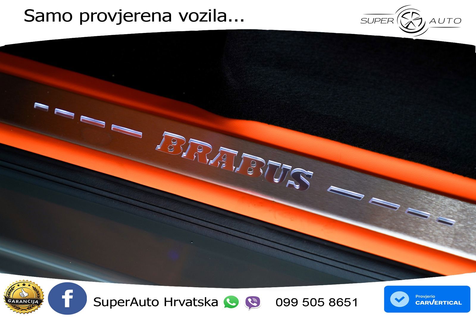 Mercedes AMG G 63 Long V8 (585 KS) 4MATIC 9G-TRONIC AMG SPEEDSHIFT TCT Brabus LED+GR SJED+ACC