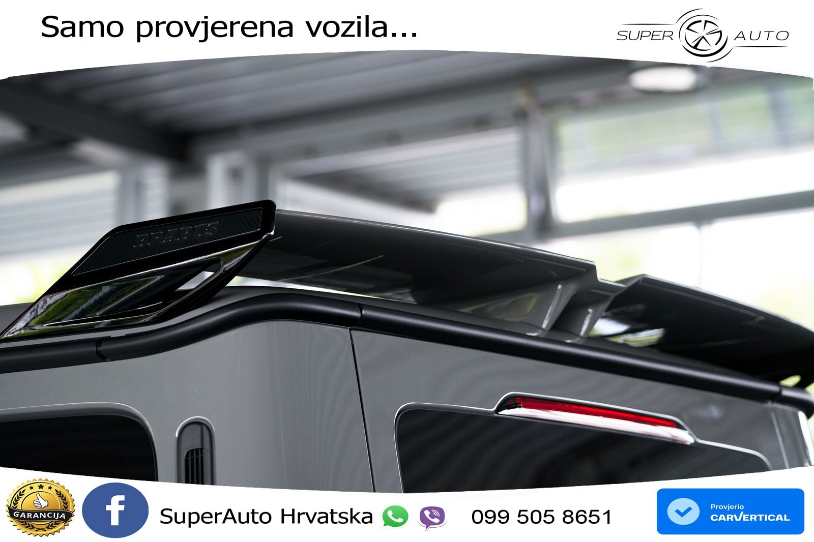 Mercedes AMG G 63 Long V8 (585 KS) 4MATIC 9G-TRONIC AMG SPEEDSHIFT TCT Brabus LED+GR SJED+ACC